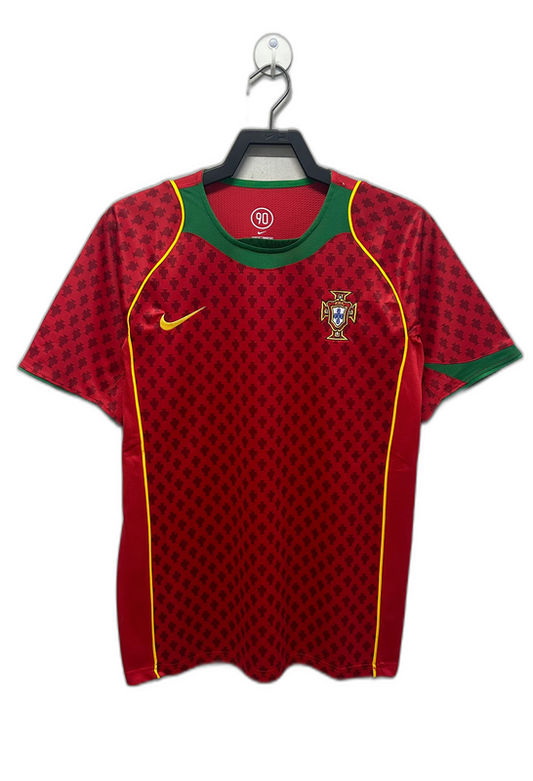Camiseta local de Portugal 2004 I - Versión retro
